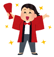 セールの呼び込みを行う女性販売員